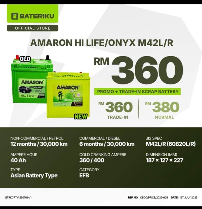 AMARON HI LIFE/ONYX M42L/R